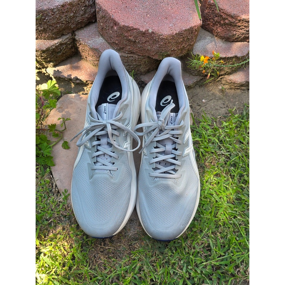 Asics GT-2000 12 Grey White Running Shoes Asics Track Club 1011C026 Mens 14